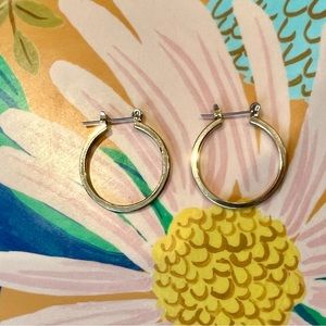 Gold Medium Hoop Earrings